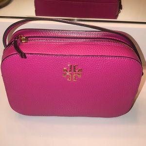 Tory Burch Large Logo Round Crossbody